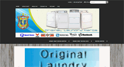 Desktop Screenshot of originallaundryparts.com