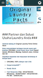 Mobile Screenshot of originallaundryparts.com